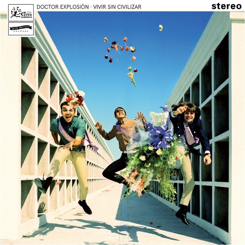 DOCTOR EXPLOSION - Vivir sin civilizer-flower artwork (colored) LP