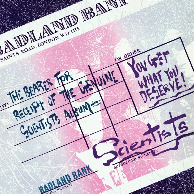 SCIENTISTS - You get what you deserve (black) LP