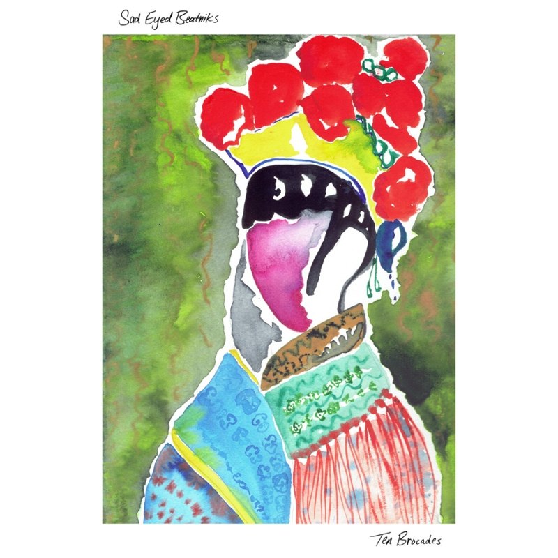 SAD EYED BEATNIKS - Ten brocades (red) LP