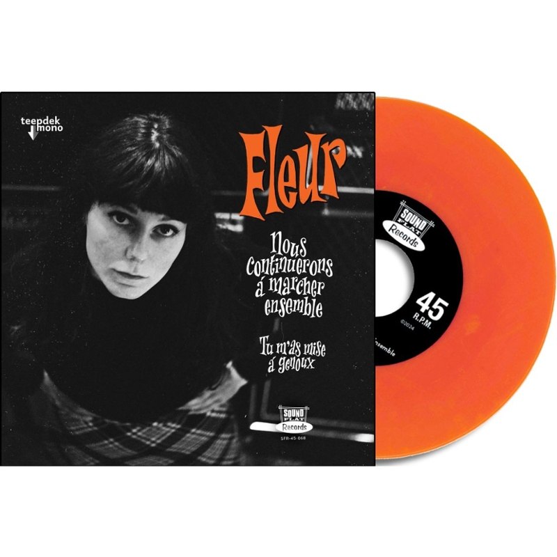 FLEUR - Nous continuerons a marcher ensemble (orange incl. sticker and Button) 7