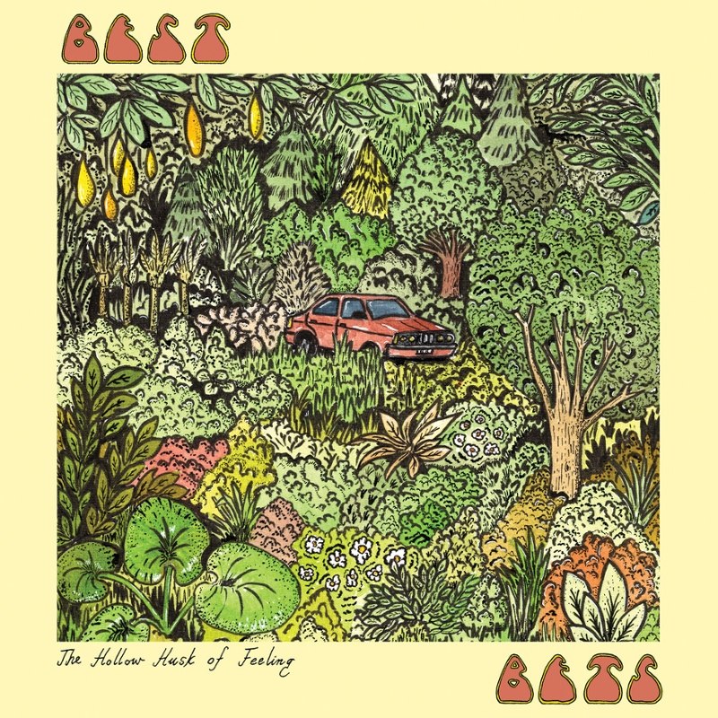 BEST BETS - The hollow husk of feeling (green) LP