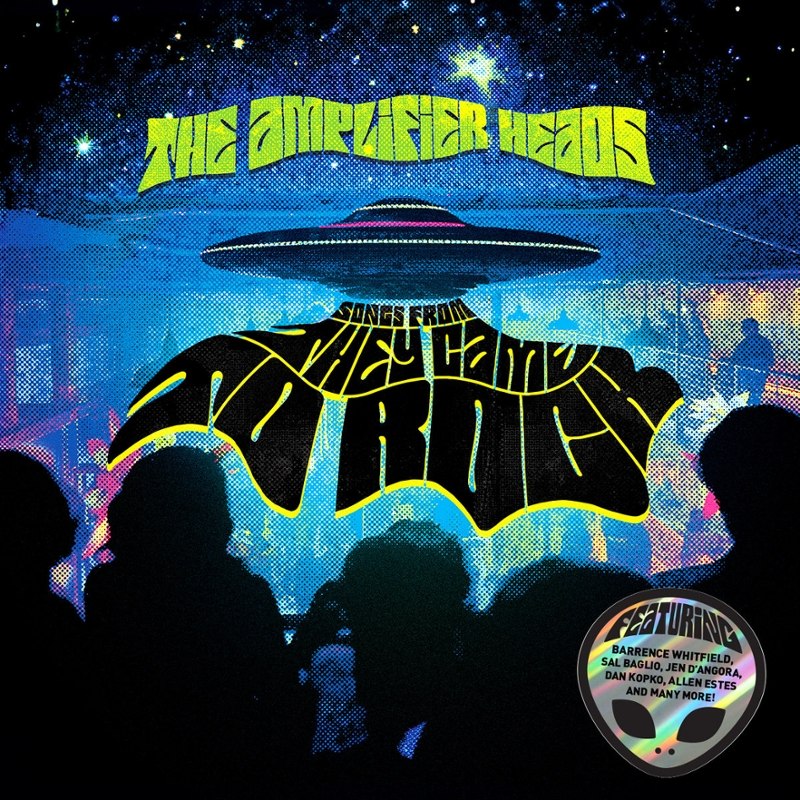 AMPLIFIER HEADS - Songs from they came to rock (alien green) LP