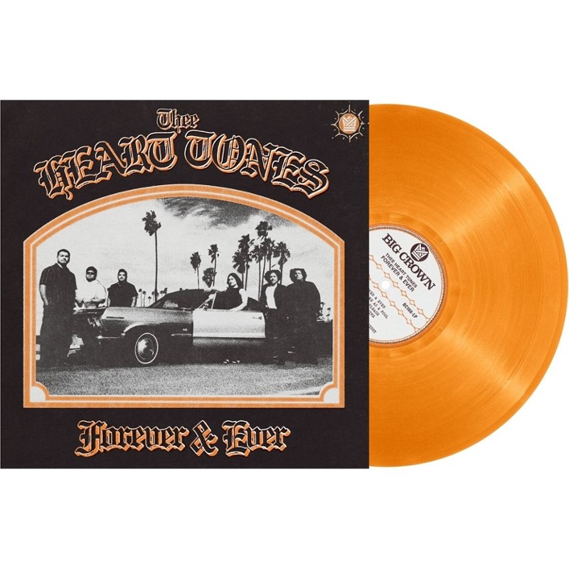 THEE HEART TONES - Forever & ever (clear orange vinyl) LP