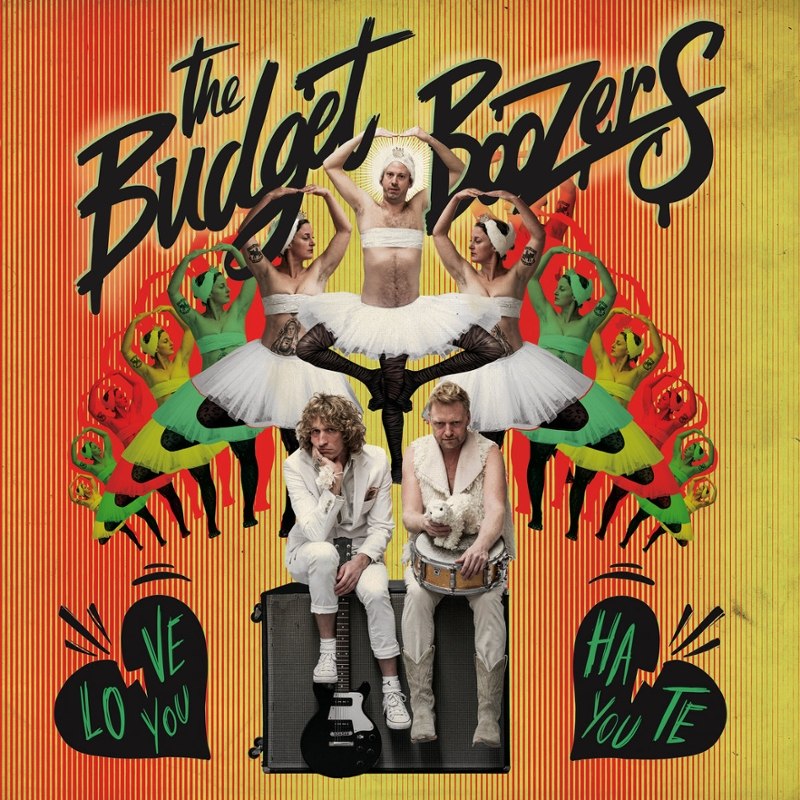 BUDGET BOOZERS - Love you, hate you LP