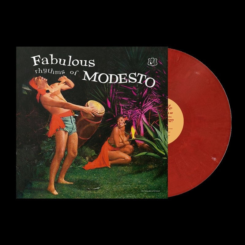 MODESTO DURAN & ORCHESTRA - Fabulous rhythms of modesto (red) LP