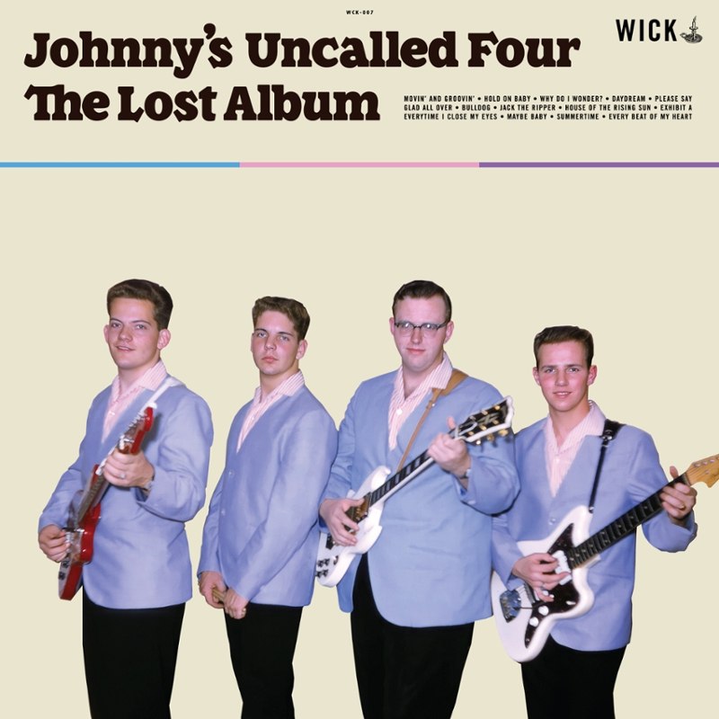 JOHNNY'S UNCALLED FOUR - The lost album (black) LP