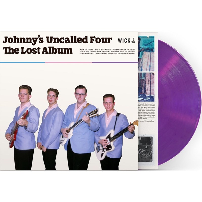 JOHNNY'S UNCALLED FOUR - The lost album (ltd translucent purple) LP