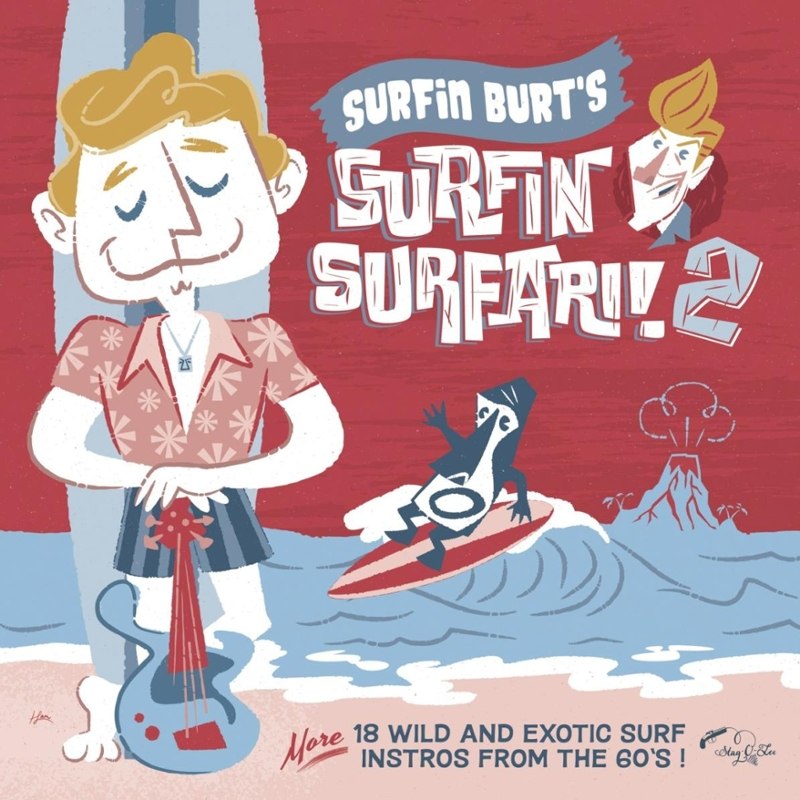 V/A - Surfin burt's surfin surfari! Vol.2 (limited red vinyl) LP