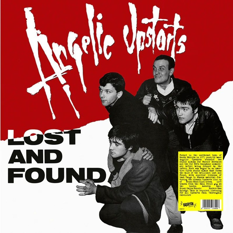 ANGELIC UPSTARTS - Lost & found (black) LP
