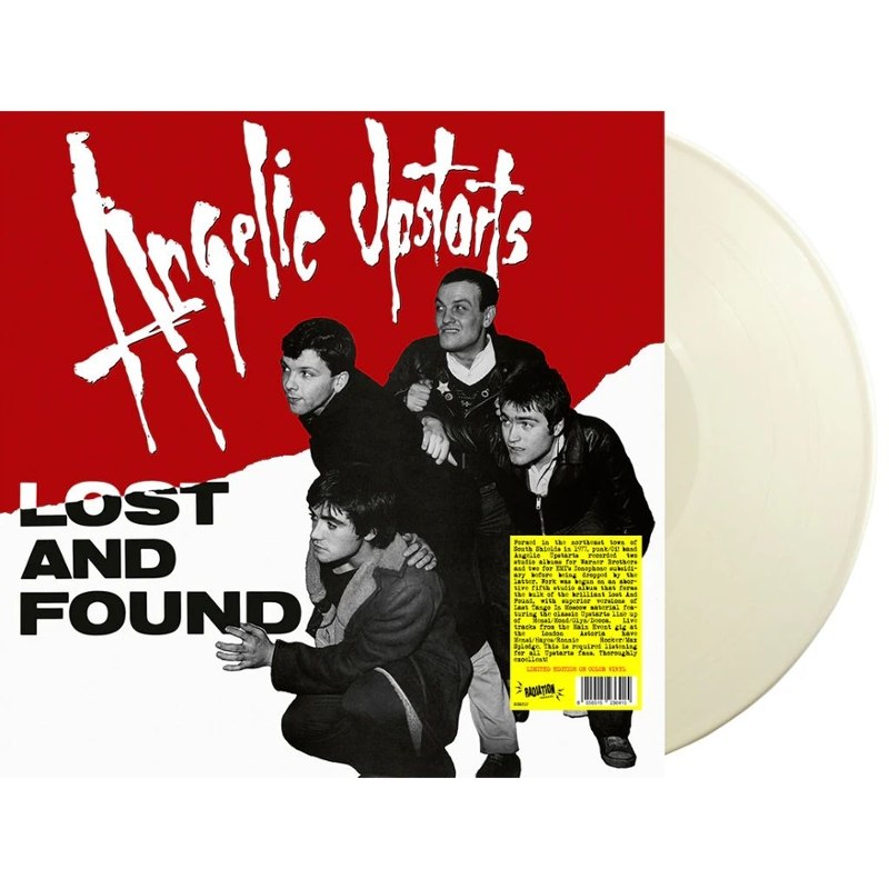 ANGELIC UPSTARTS - Lost & found (white) LP