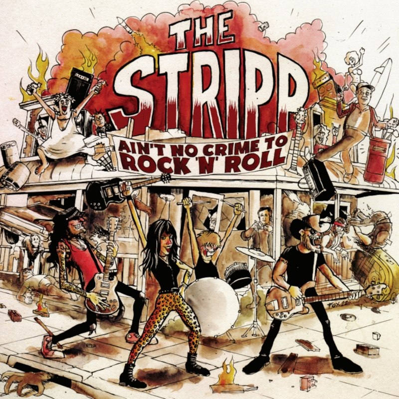 STRIPP - Ain't no crime to rock and roll + extras LP