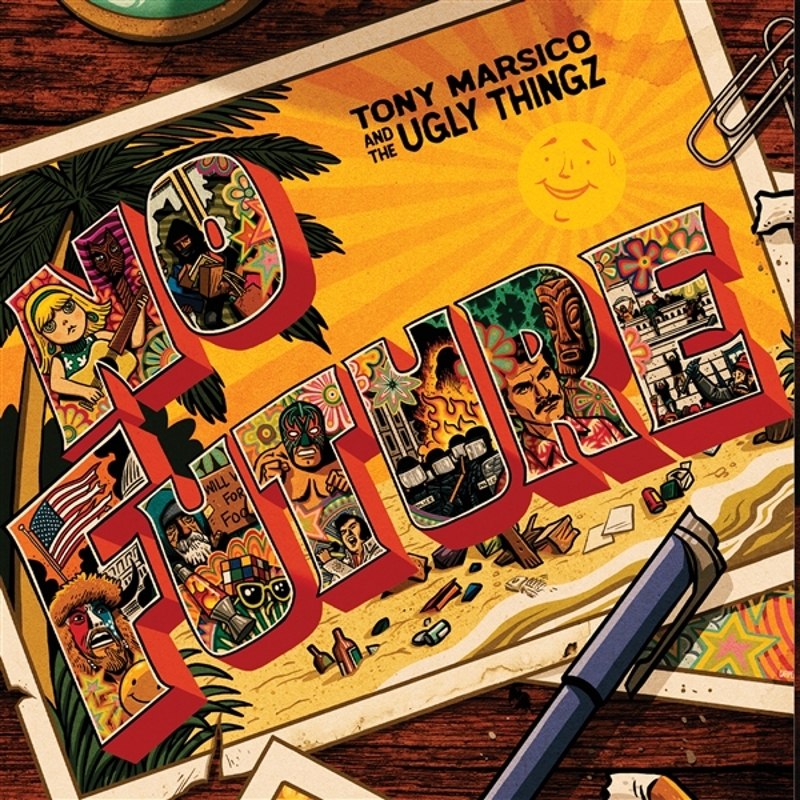 TONY MARSICO AND THE UGLY THINGZ - No future CD