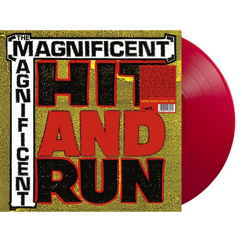 MAGNIFICENT (NL) - Hit and run (red) LP