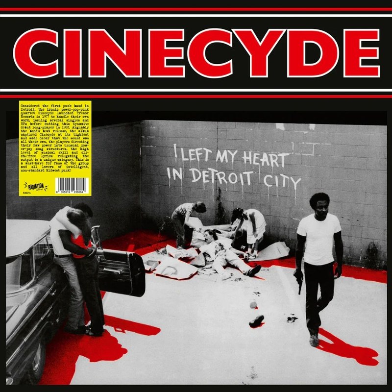 CINECYDE - I left my heart in detroit city (black) LP