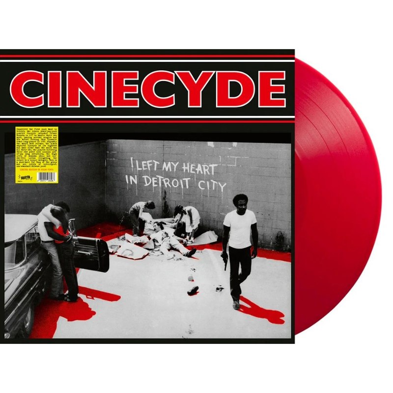 CINECYDE - I left my heart in detroit city (red) LP