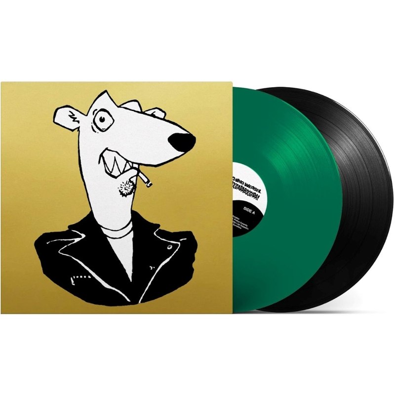 SCREECHING WEASEL - Boogadaboogadaboogada! (green + black) DoLP