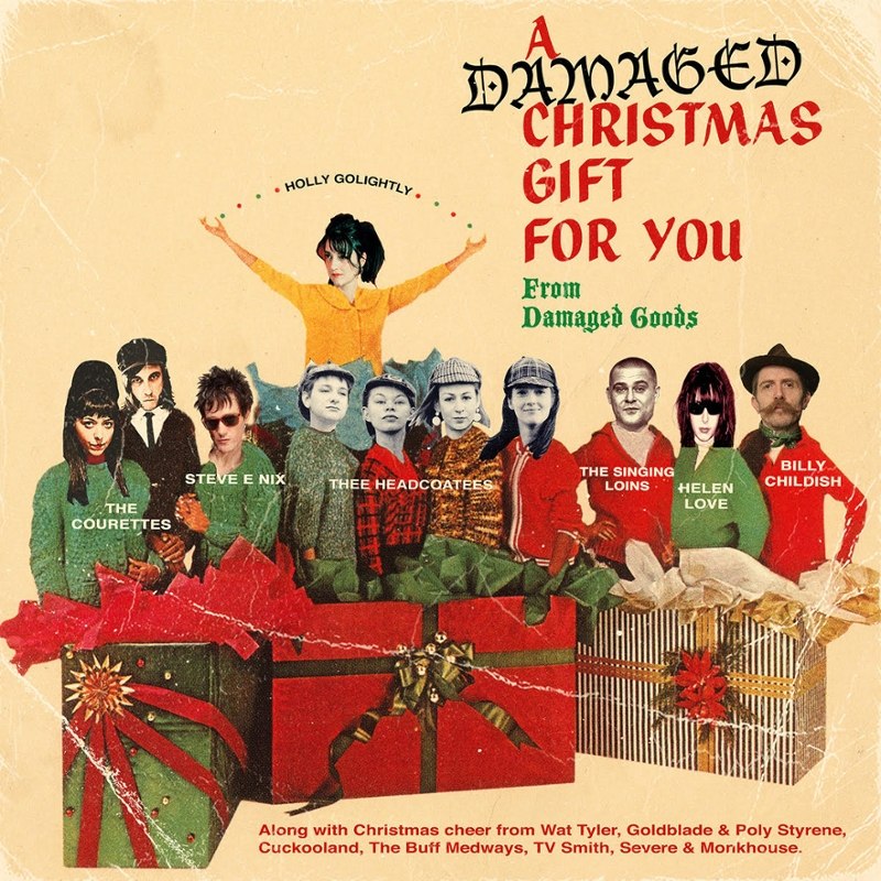 V/A - A damaged christmas gift for you (white) LP