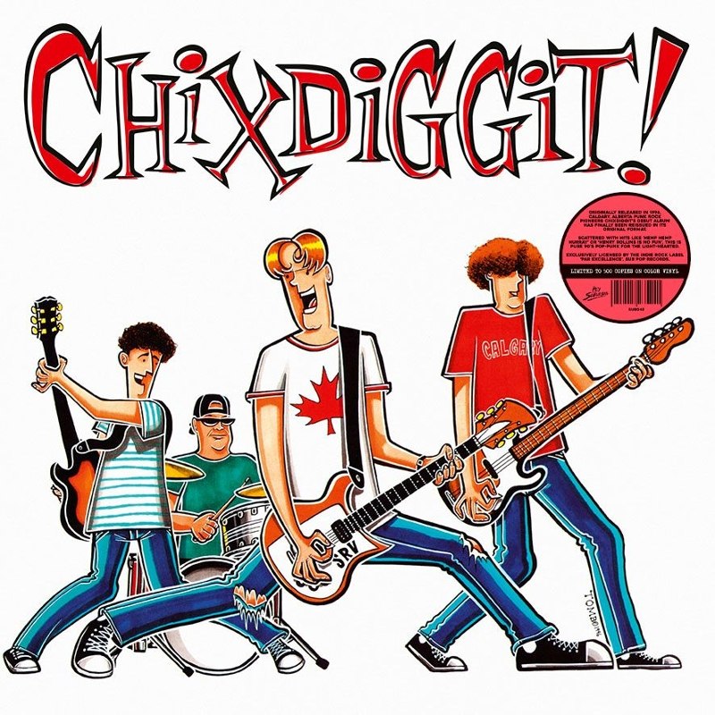 CHIXDIGGIT! - Same (red) LP