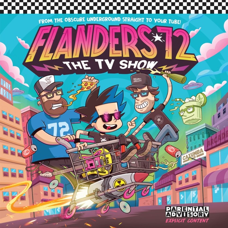 FLANDERS 72 - The tv show (random colors) LP