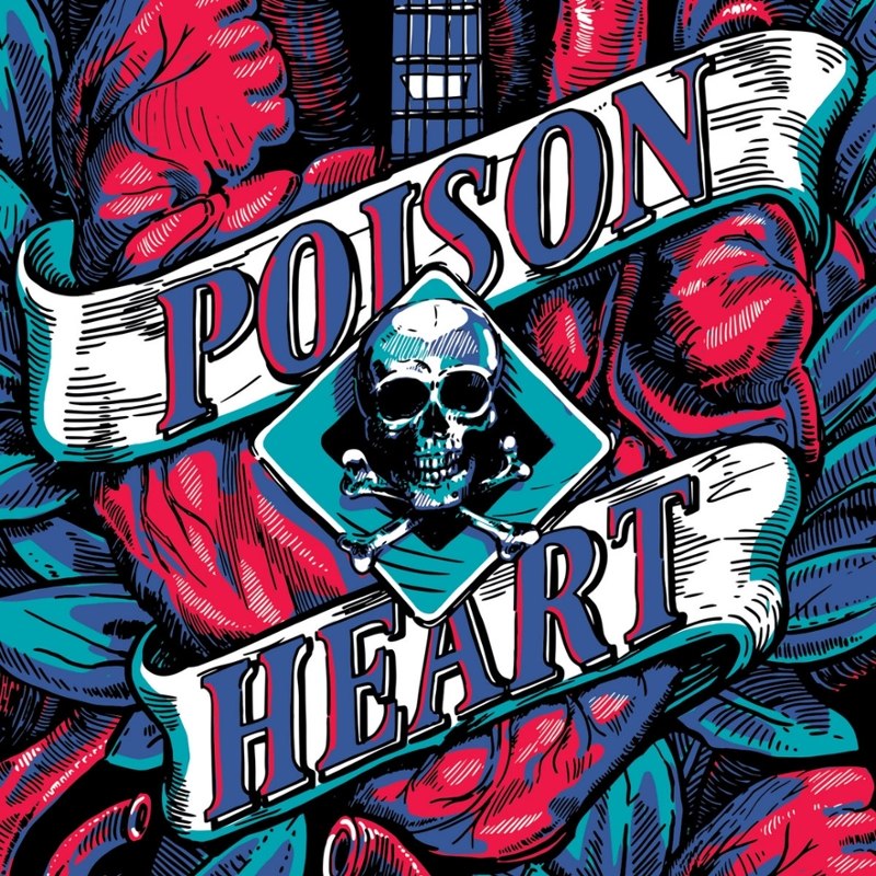 POISON HEART - Heart of the black city CD