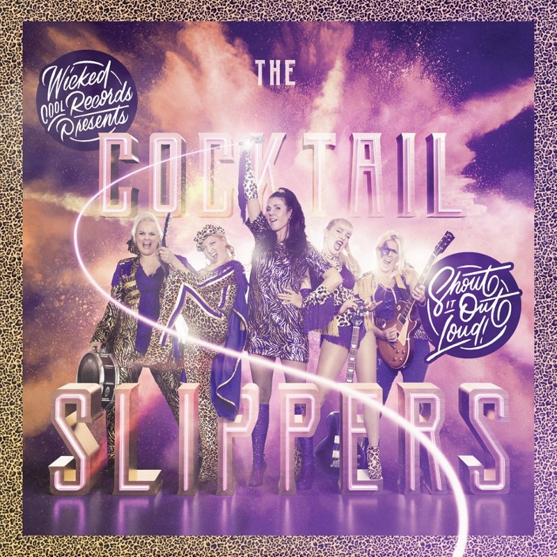 COCKTAIL SLIPPERS - Shout it out loud! (purple vinyl) LP