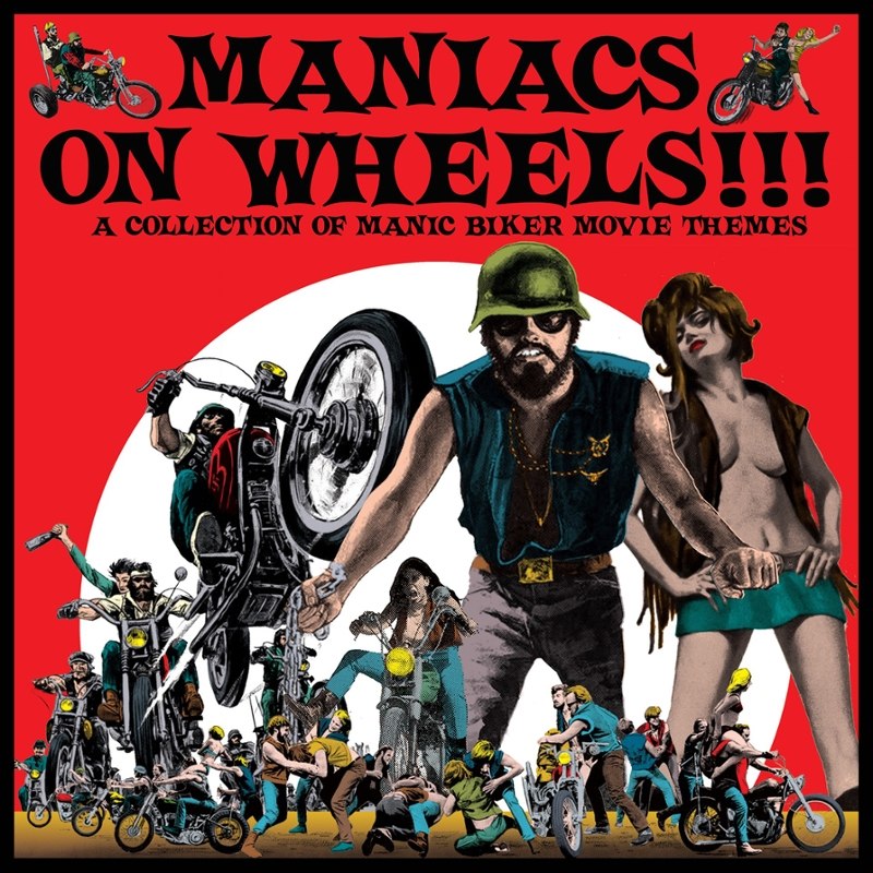 V/A - Maniacs on wheels LP