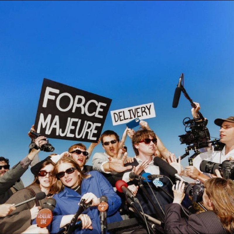 DELIVERY - Force majeure (blue) LP