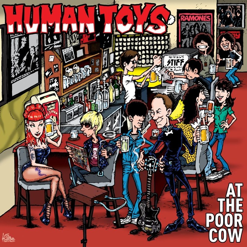 HUMAN TOYS - At the poor cow LP