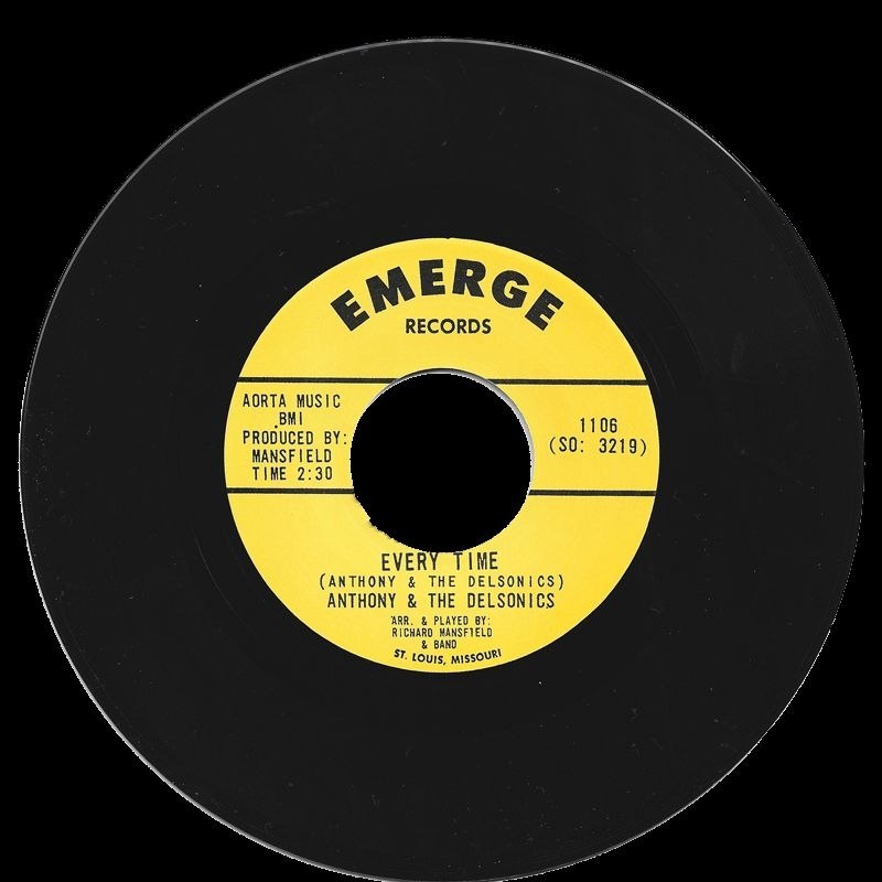 ANTHONY & THE DELSONICS - Every time/I never had a girl (so sweet) 7