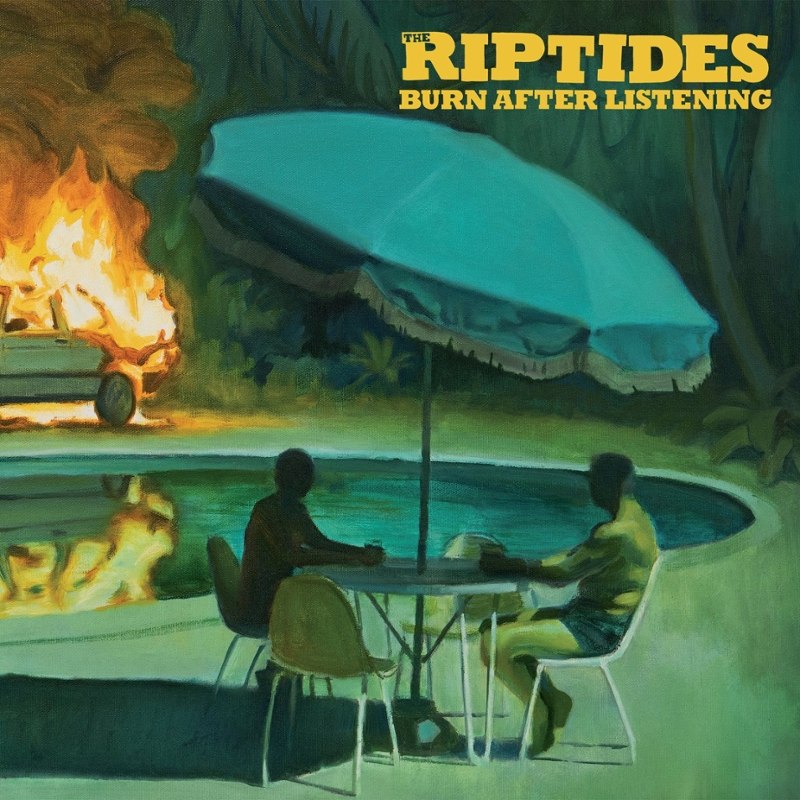 RIPTIDES - Burn after listening (blue) LP