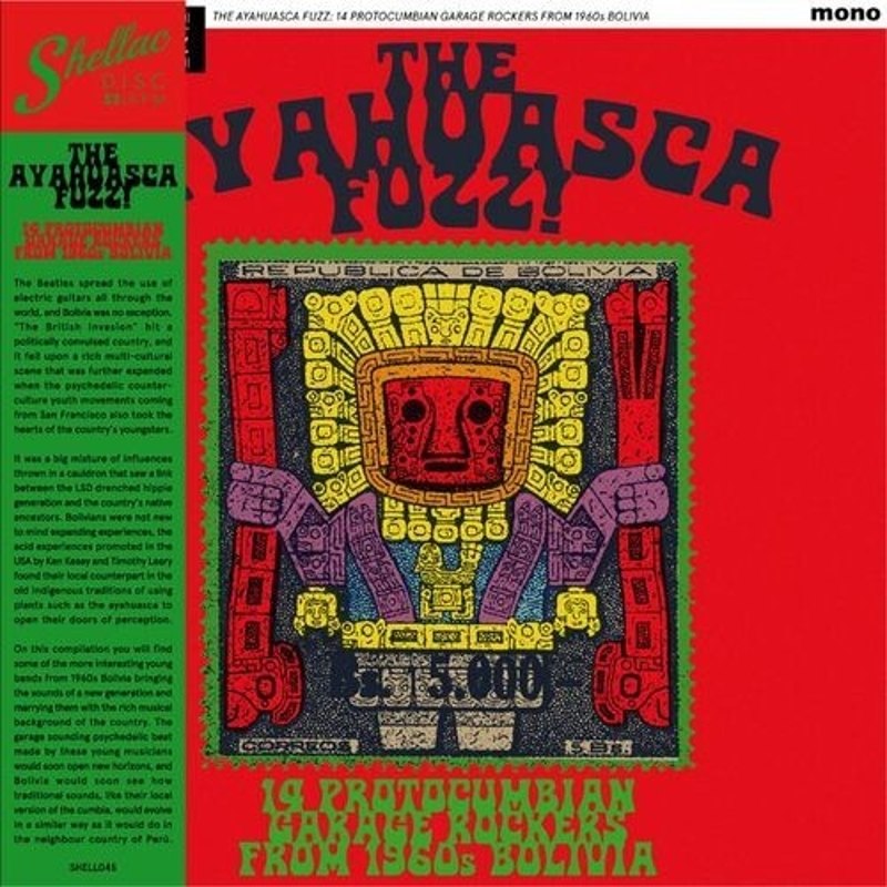 V/A - The ayahuasca fuzz! 14 protocumbian garage rockers LP