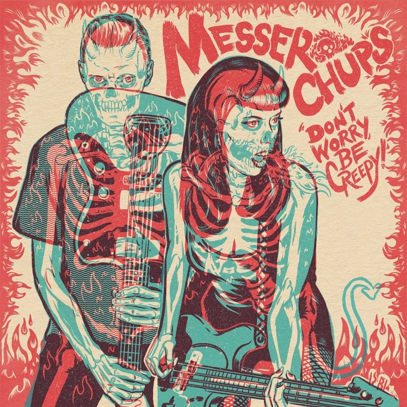 MESSER CHUPS - Don't worry be creepy (red/cyan) 7