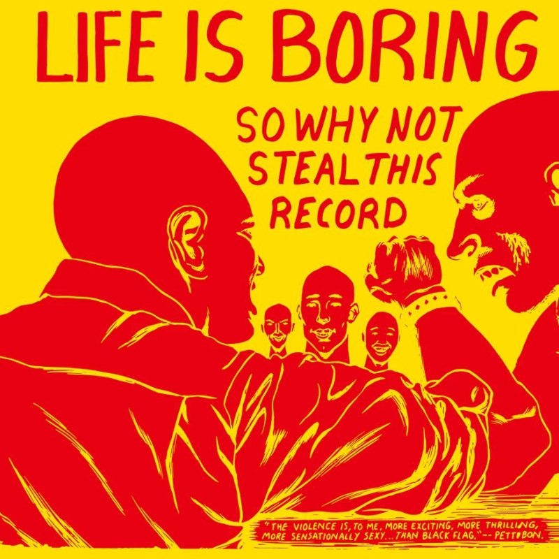 V/A - Life is boring so why not steal this record (colored) LP