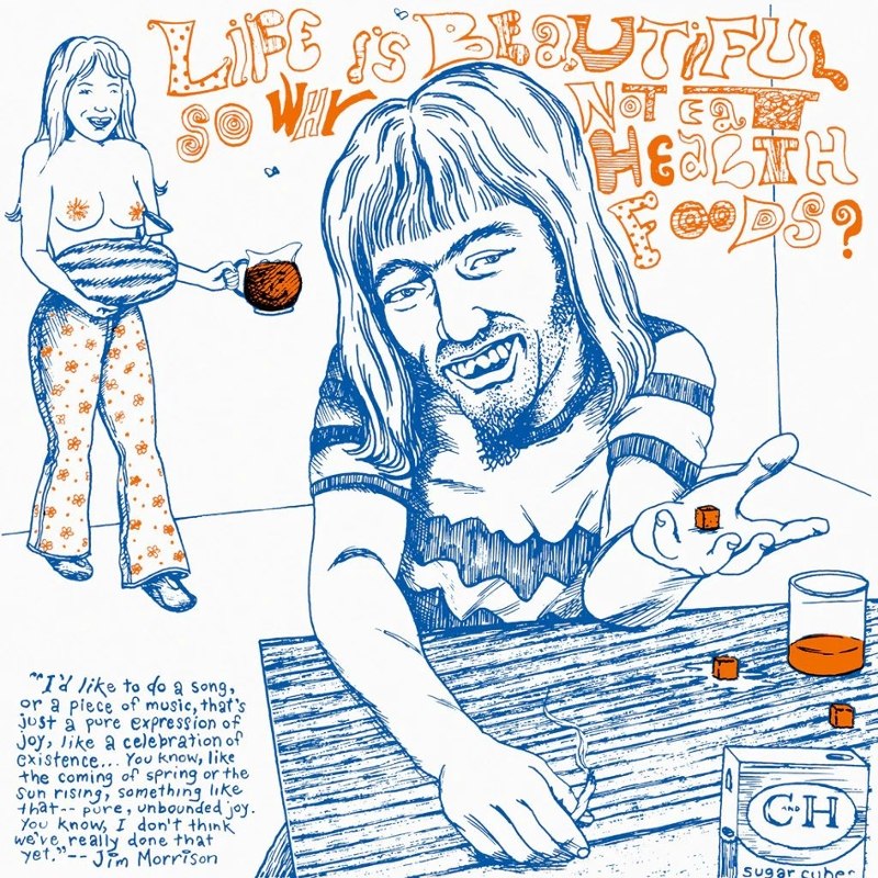 V/A - Life is beautiful so why not eat health foods? (colored) LP