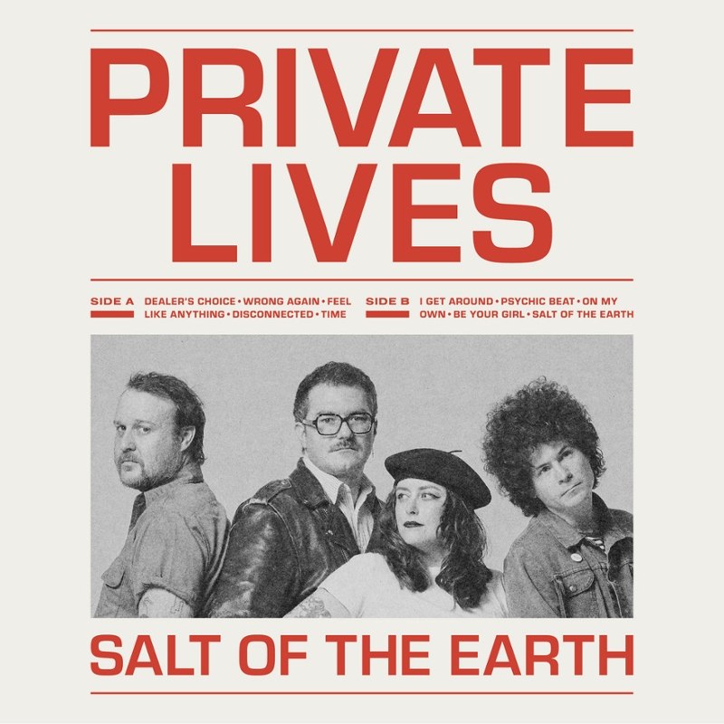 PRIVATE LIVES - Salt of the earth LP
