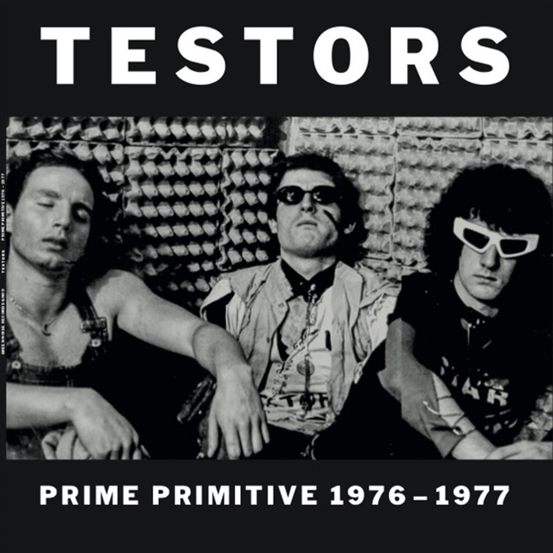 TESTORS - Prime primitive: 1976-1977 (black) LP
