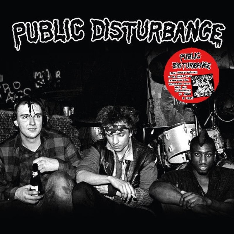PUBLIC DISTURBANCE - S&m 45/live at cbgb's 1984 LP