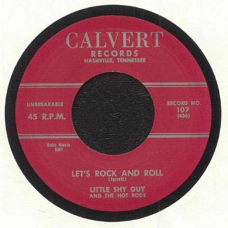 LITTLE SHY GUY - Let's rock and roll/my little baby 7