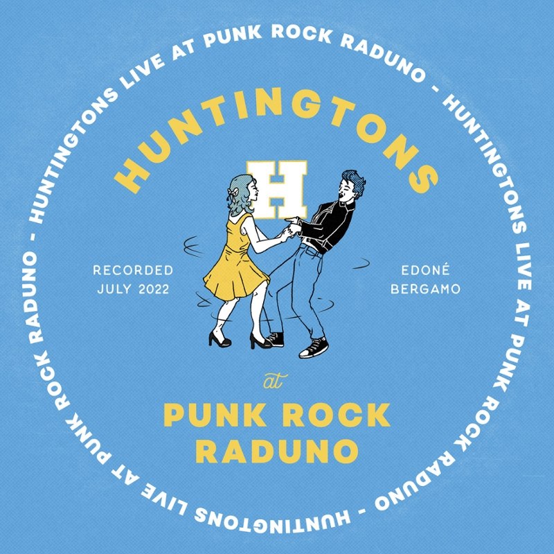 HUNTINGTONS - Live at punk rock raduno LP