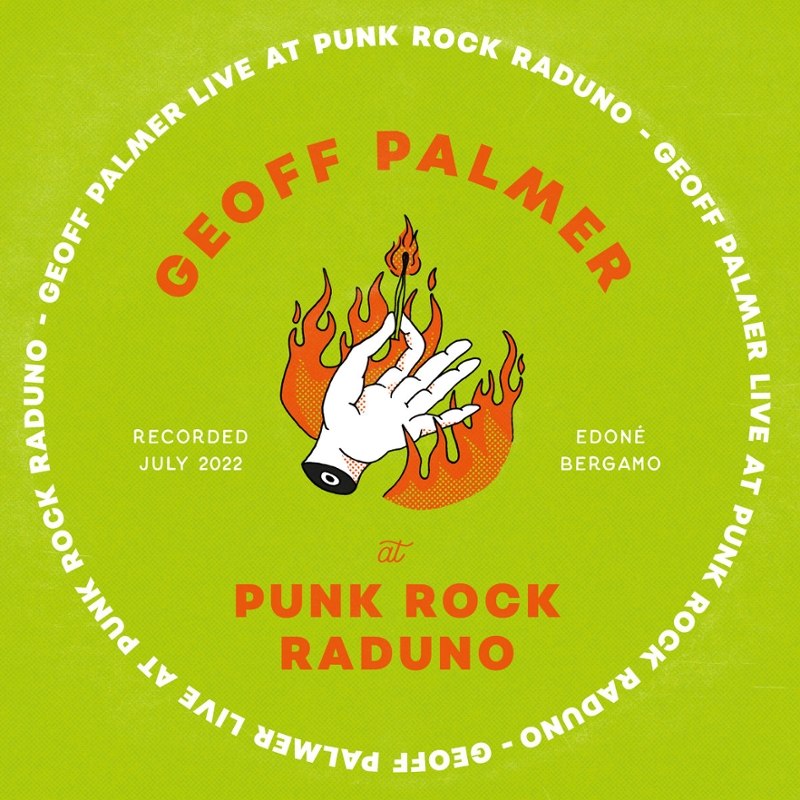 GEOFF PALMER - Live at punk rock raduno LP