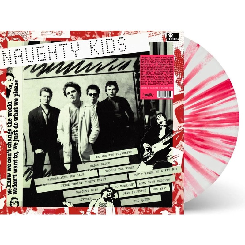 KIDS - Naughty kids (splatter) LP