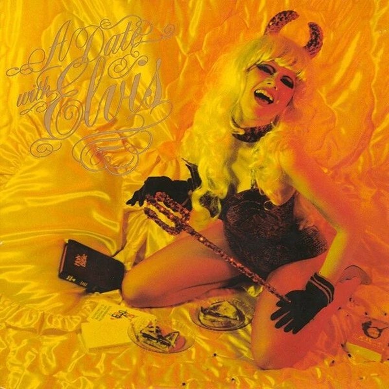 CRAMPS - A date with elvis (yellow vinyl) LP