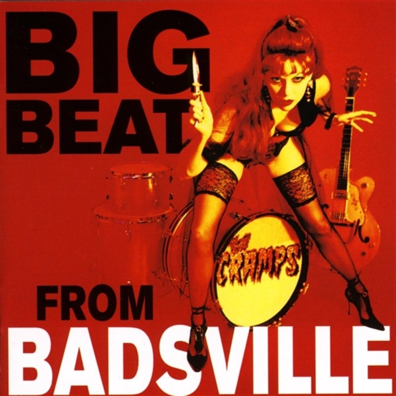 CRAMPS - Big beat from badsville (clear vinyl) LP