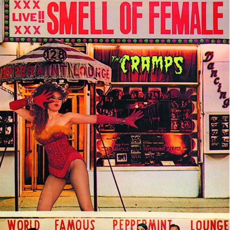 CRAMPS - Smell of female (red vinyl) LP