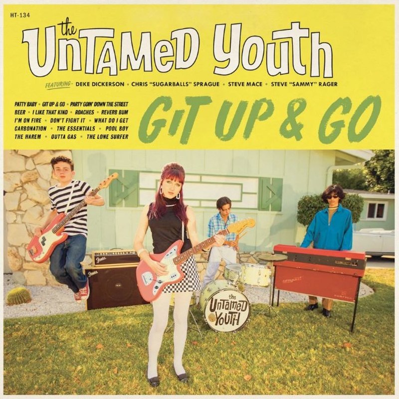 UNTAMED YOUTH - Git up and go (yellow) LP