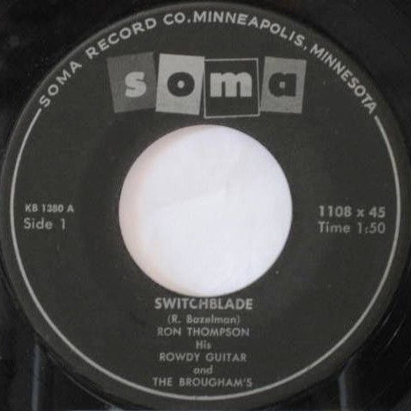RON THOMPSON - Switchblade/hot night 7