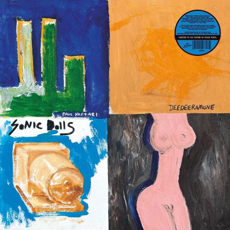 SONIC DOLLS - Maximumsonicdoll (splatter) LP