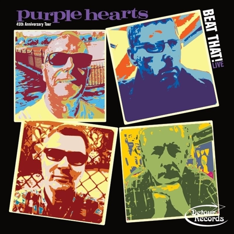 PURPLE HEARTS - Beat that! 45th anniversary tour LP