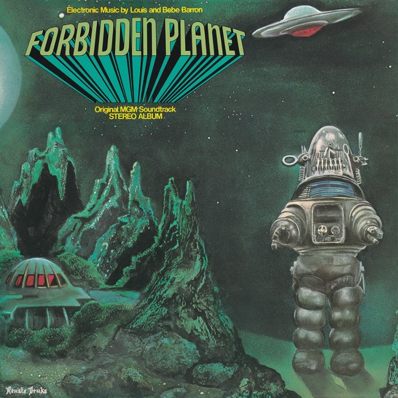 LOUISE & BEBE BARRON - Forbidden planet o.s.t. LP