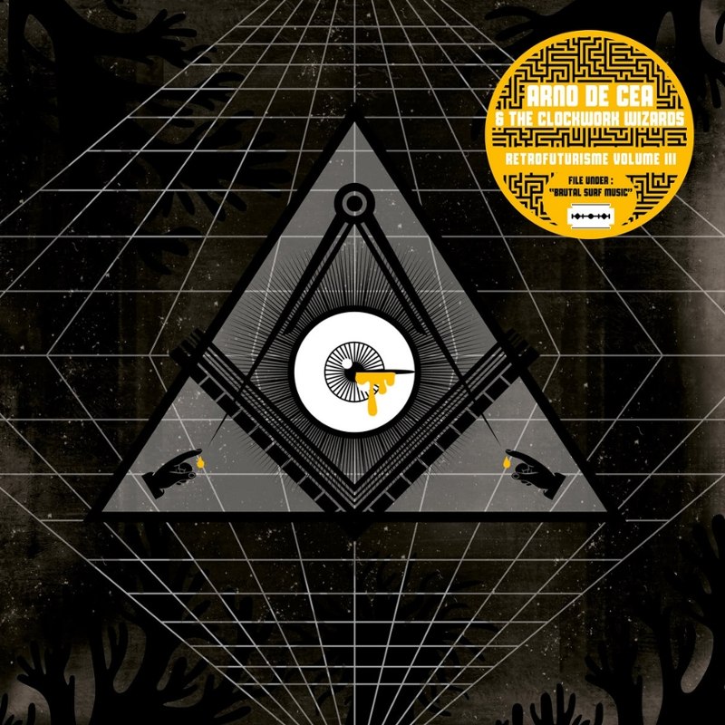 ARNO DE CEA & THE CLOCKWORK WIZARDS - Retrofuturisme Vol.3 LP
